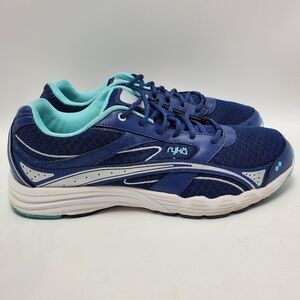 Ryka Glide Walks Womens Sneakers Navy Blue Size 11 M